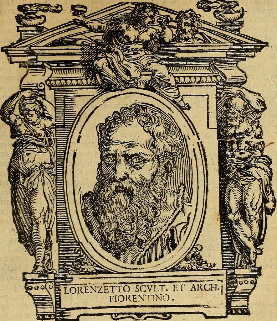 An illustration from Delle vite de' più eccellenti pittori, scultori, et architetti, 1648, leaf 146