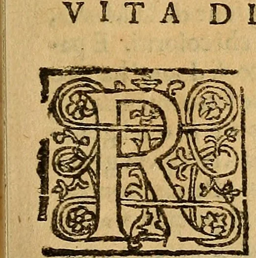 An illustration from Delle vite de' più eccellenti pittori, scultori, et architetti, 1648, leaf 206