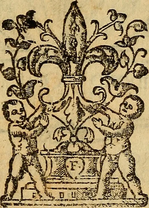 An illustration from Delle vite de' più eccellenti pittori, scultori, et architetti, 1648, leaf 208