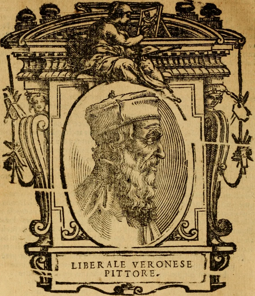 An illustration from Delle vite de' più eccellenti pittori, scultori, et architetti, 1648, leaf 257