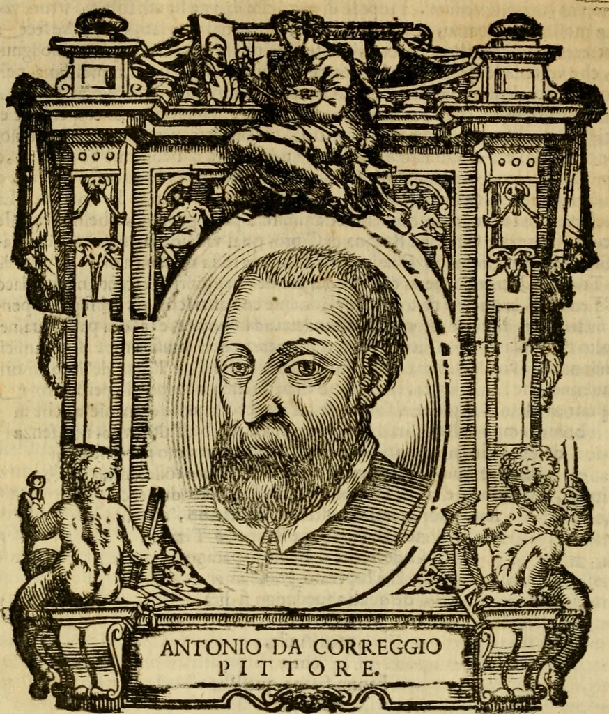 An illustration from Delle vite de' più eccellenti pittori, scultori, et architetti, 1648, leaf 29