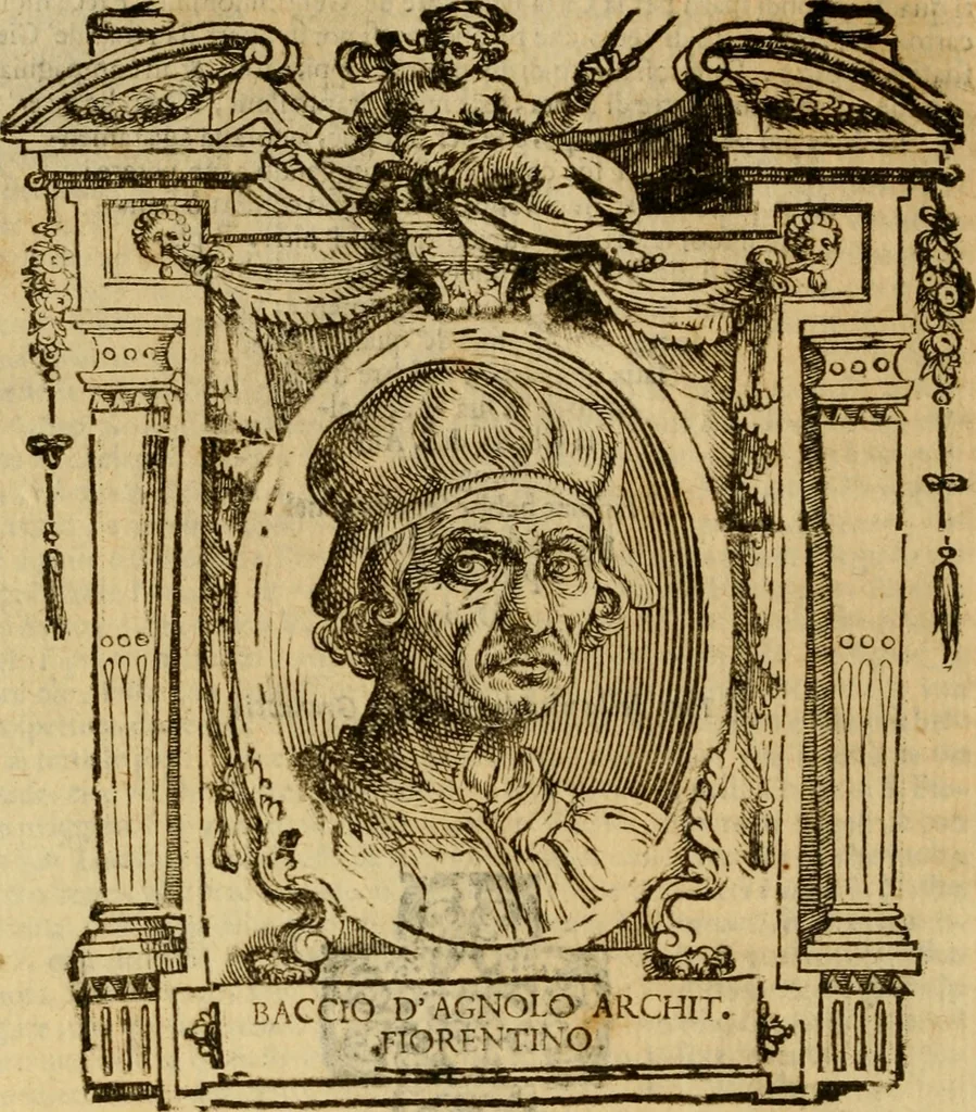 An illustration from Delle vite de' più eccellenti pittori, scultori, et architetti, 1648, leaf 291