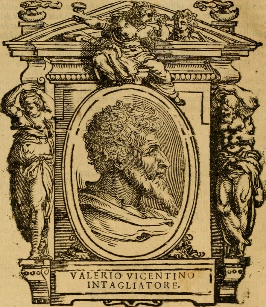An illustration from Delle vite de' più eccellenti pittori, scultori, et architetti, 1648, leaf 297