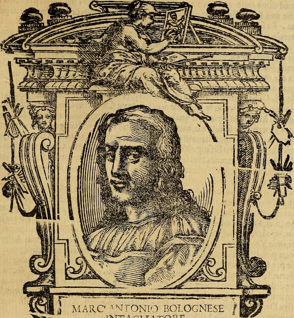 An illustration from Delle vite de' più eccellenti pittori, scultori, et architetti, 1648, leaf 306