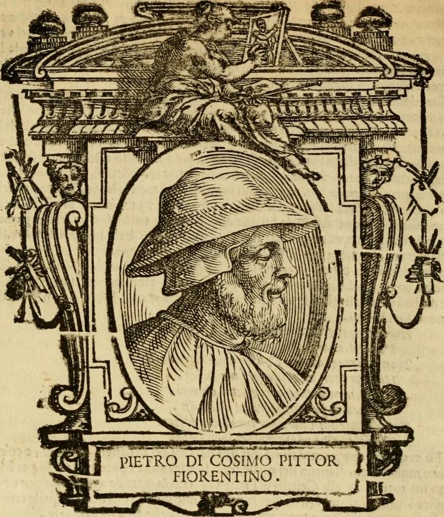 An illustration from Delle vite de' più eccellenti pittori, scultori, et architetti, 1648, leaf 33