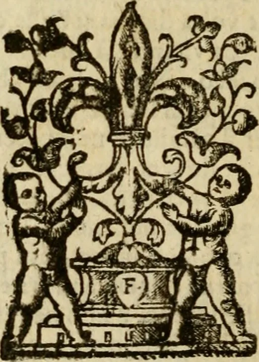 An illustration from Delle vite de' più eccellenti pittori, scultori, et architetti, 1648, leaf 39