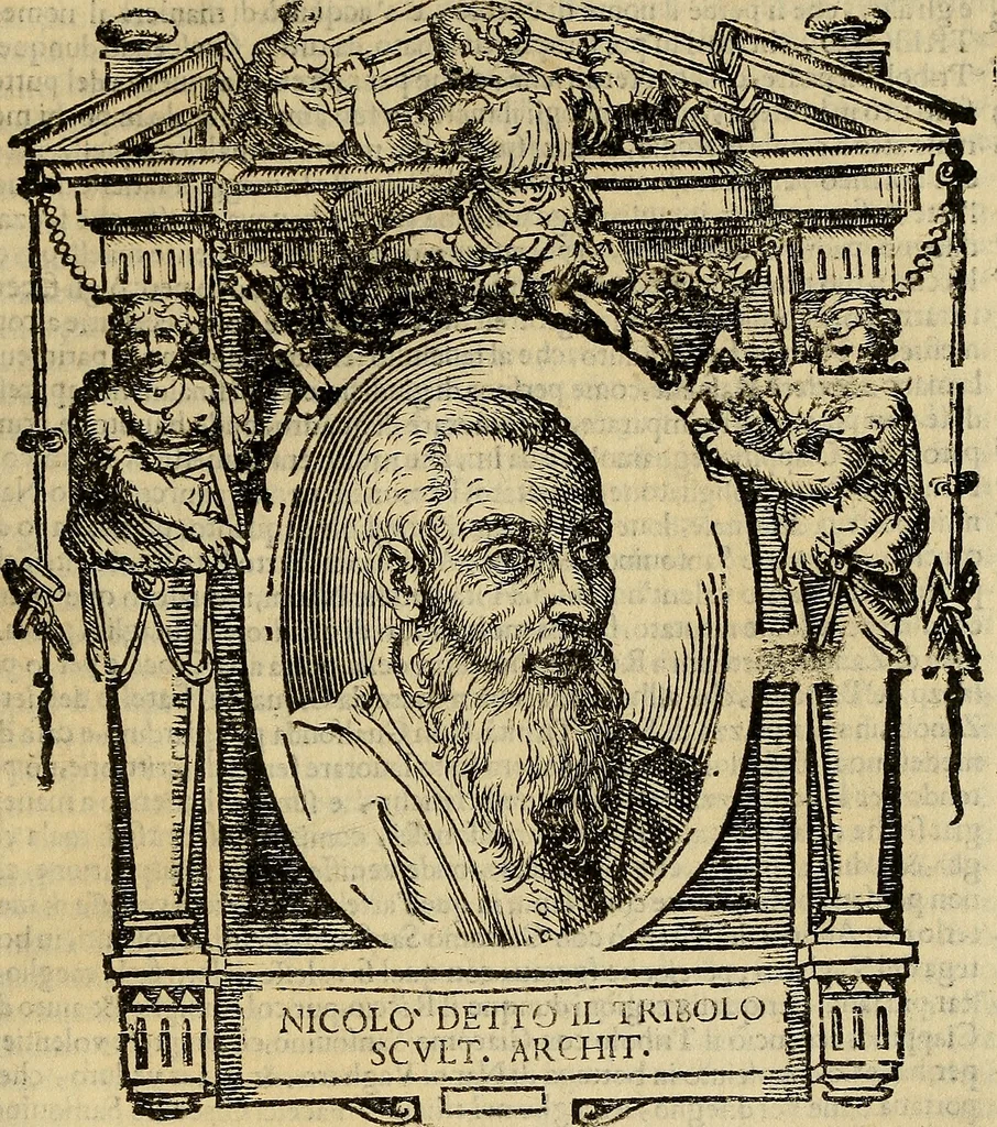 An illustration from Delle vite de' più eccellenti pittori, scultori, et architetti, 1648, leaf 402
