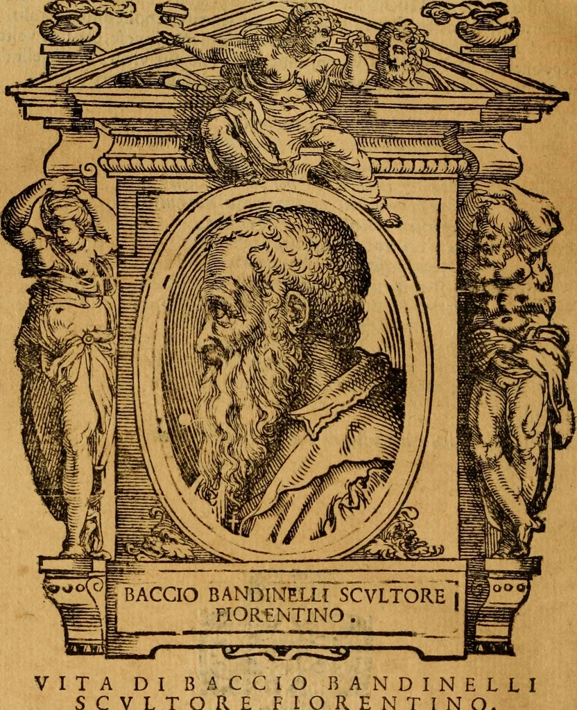 An illustration from Delle vite de' più eccellenti pittori, scultori, et architetti, 1648, leaf 429