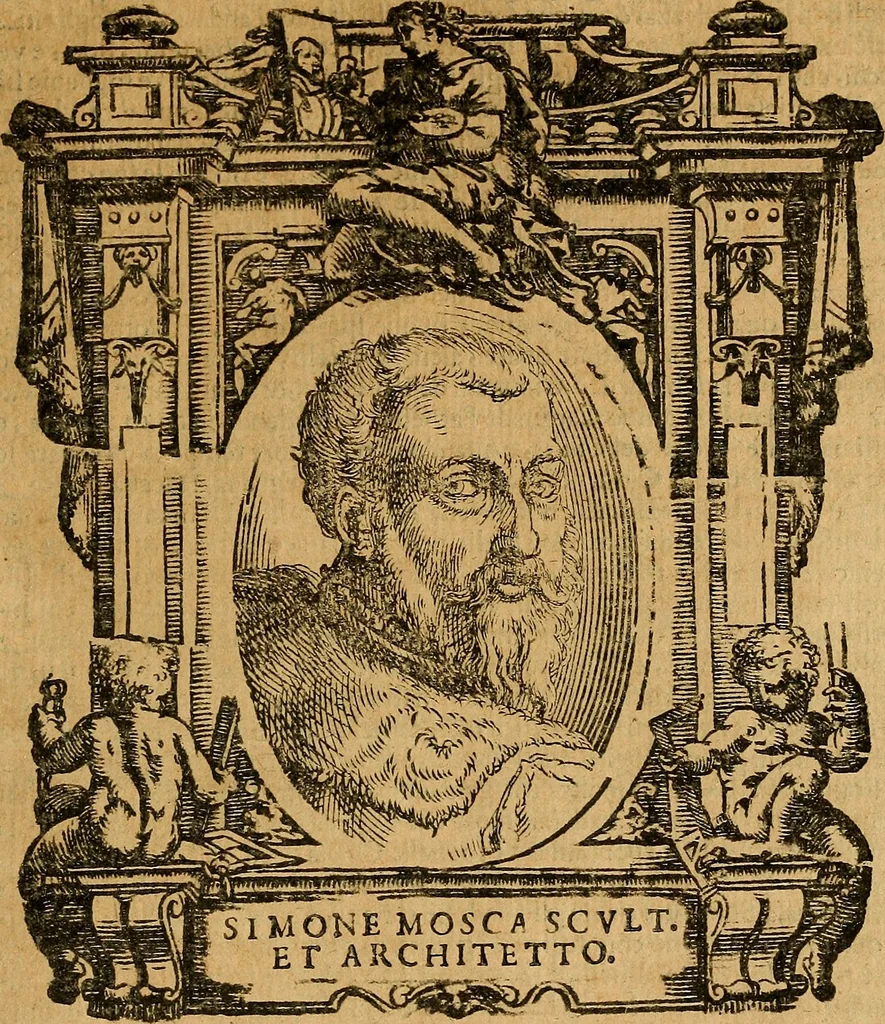 An illustration from Delle vite de' più eccellenti pittori, scultori, et architetti, 1648, leaf 500