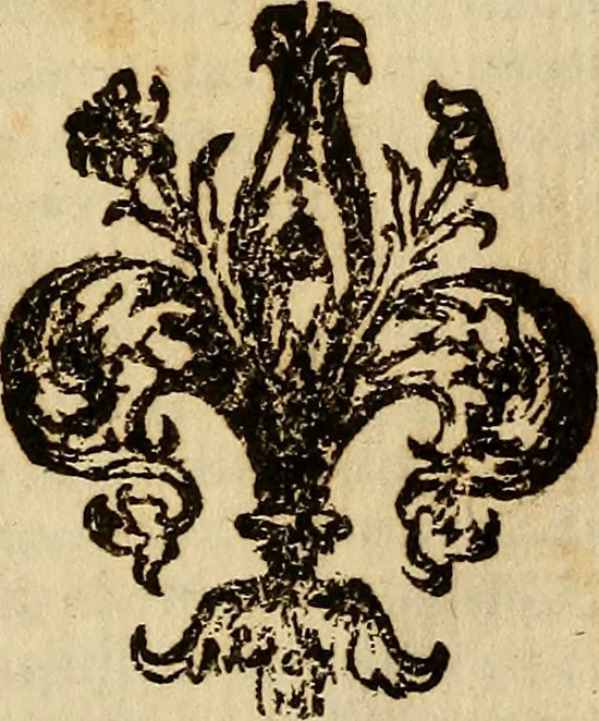 An illustration from Delle vite de' più eccellenti pittori, scultori, et architetti, 1648, leaf 6
