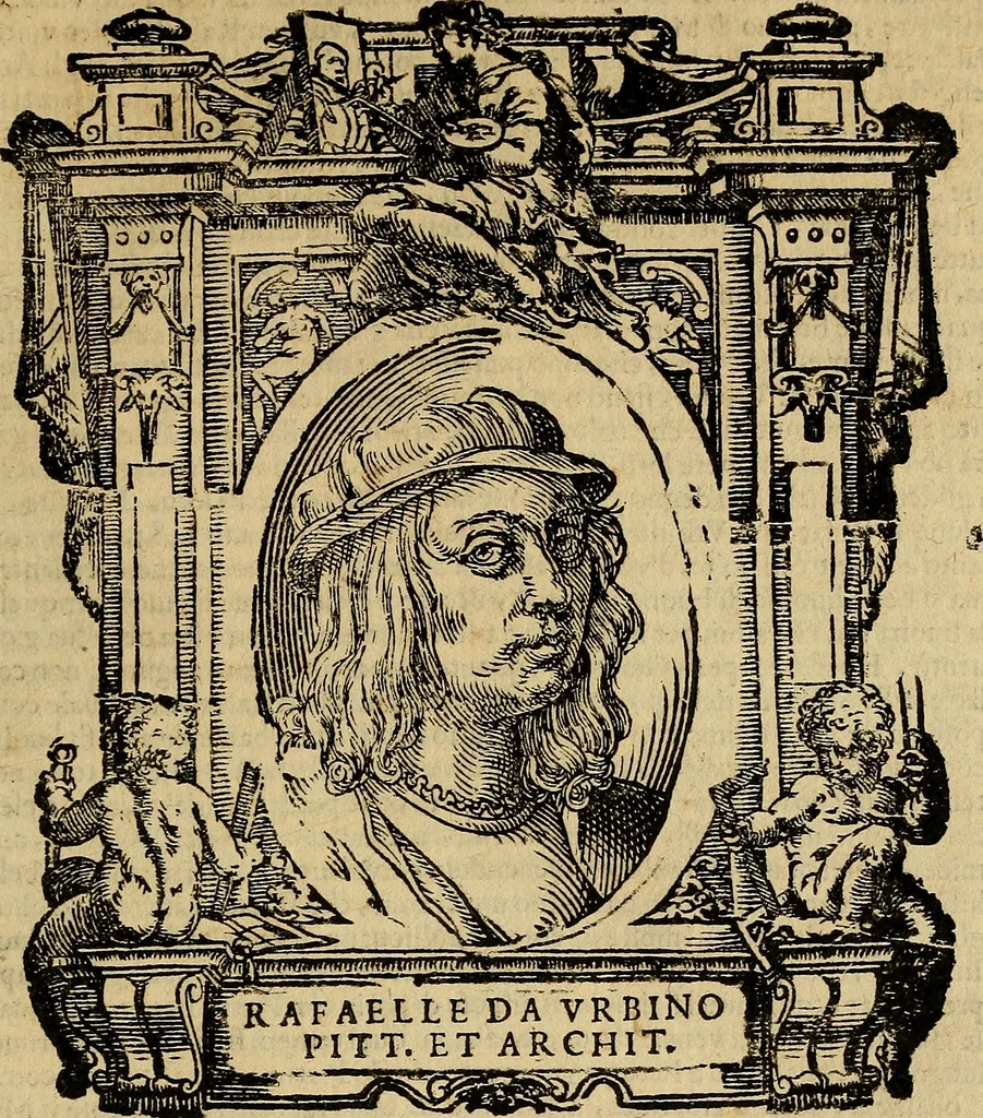 An illustration from Delle vite de' più eccellenti pittori, scultori, et architetti, 1648, leaf 78