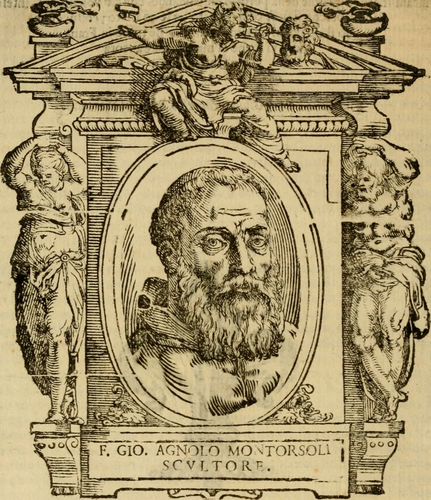 An illustration from Delle vite de' più eccellenti pittori, scultori, et architetti, 1648, leaf 109