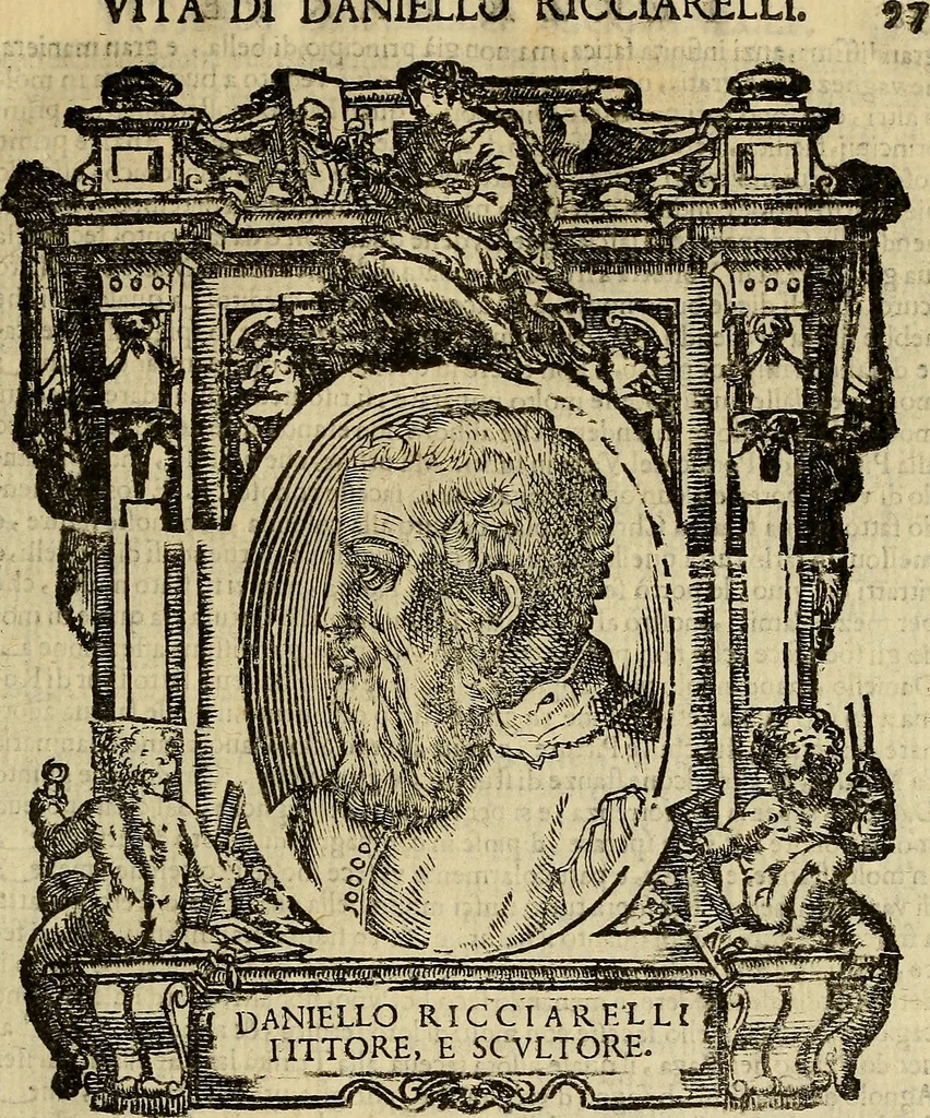 An illustration from Delle vite de' più eccellenti pittori, scultori, et architetti, 1648, leaf 144