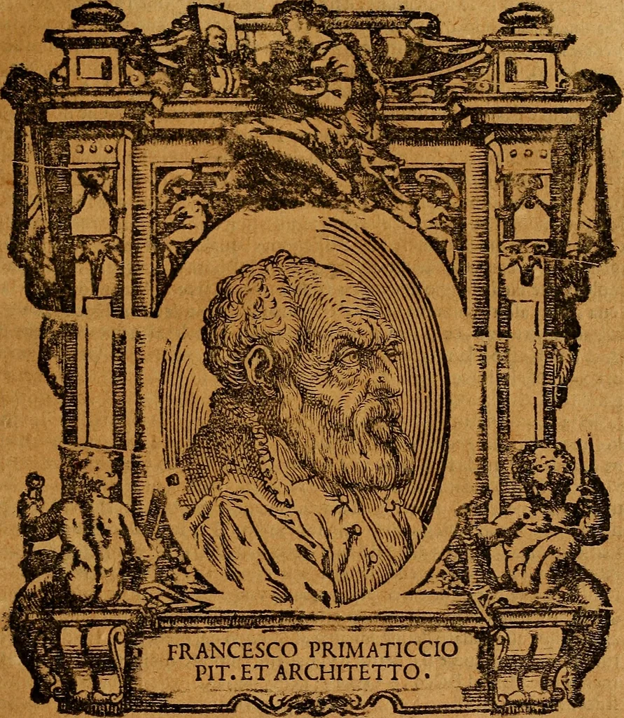 An illustration from Delle vite de' più eccellenti pittori, scultori, et architetti, 1648, leaf 258