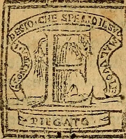 An illustration from Delle vite de' più eccellenti pittori, scultori, et architetti, 1648, leaf 266