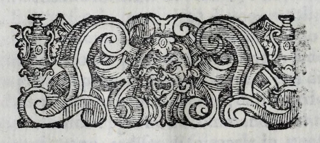 An illustration from Dell'historia della China, 1586, leaf 20