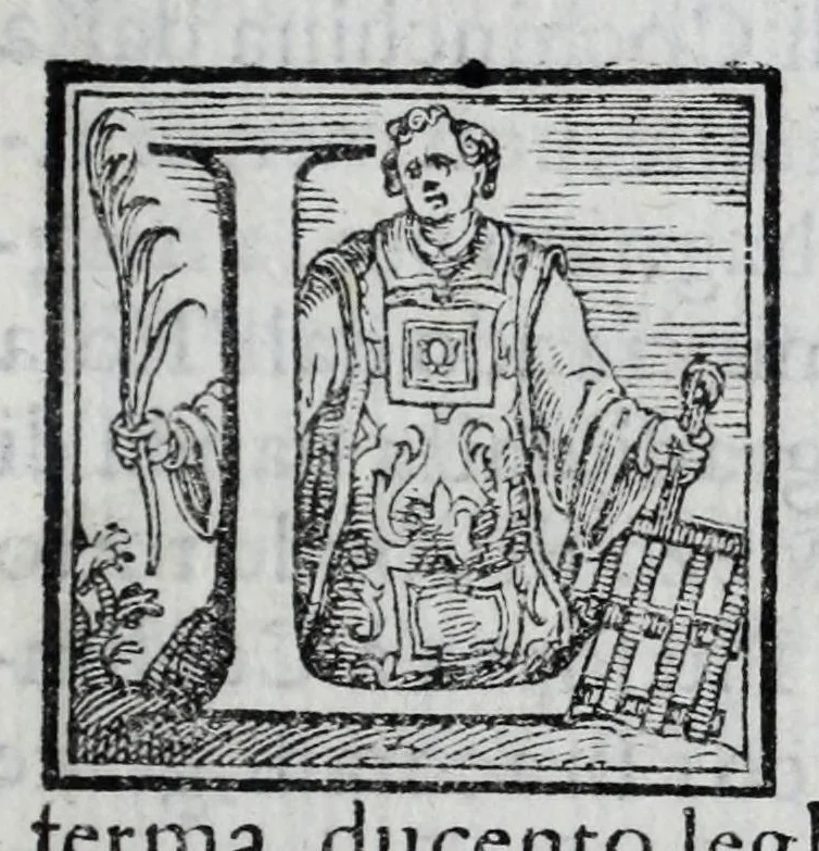 An illustration from Dell'historia della China, 1586, leaf 51