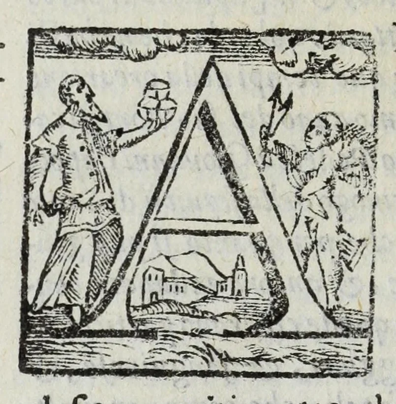 An illustration from Dell' historia di Perugia, di Pompeo Pellini : parte prima[-seconda], nella quale si contengono oltre l'origine e fatii [i.e. fatti] della città, li principali successi d'Italia per il corso d'anni 3525, 1664, leaf 256