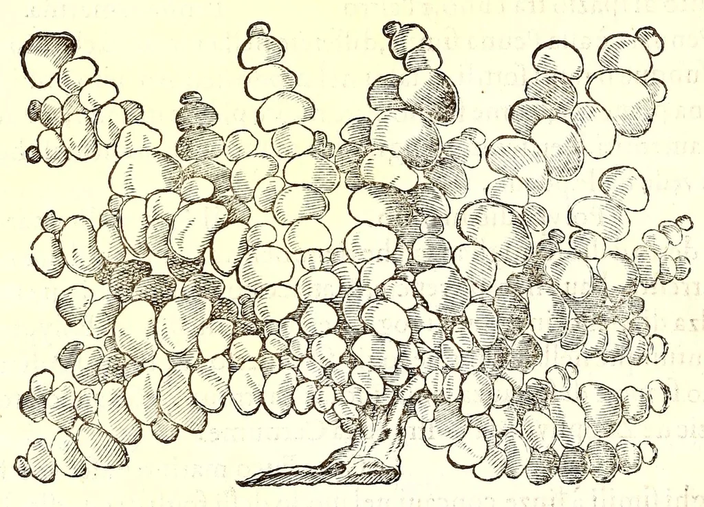 An illustration from Dell'historia natvrale di Ferrante Imperato napolitano libri XXVIII : nella qvale ordinatamente si tratta della diuersa condition di miniere e pietre : con alcune historie di piante & animali, sin'hora non date in luce, 1599, leaf 782