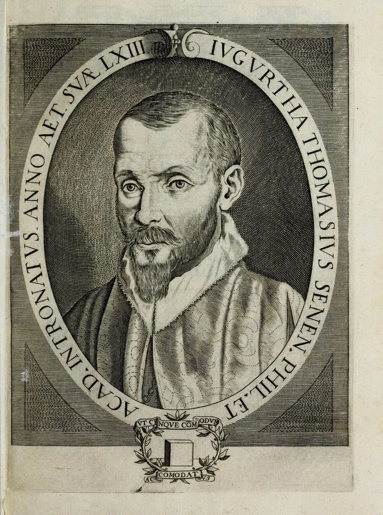 An illustration from Dell' historie di Siena, 1625, leaf 13