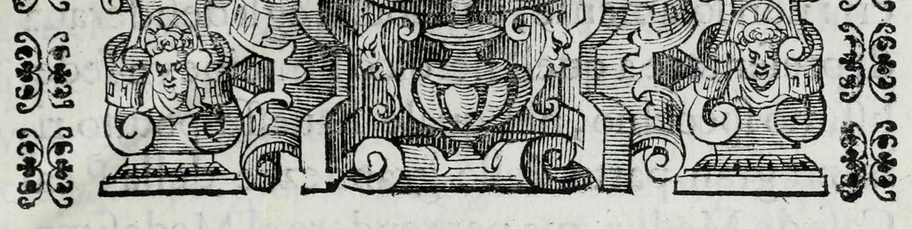 An illustration from Dell' historie di Siena, 1625, leaf 9
