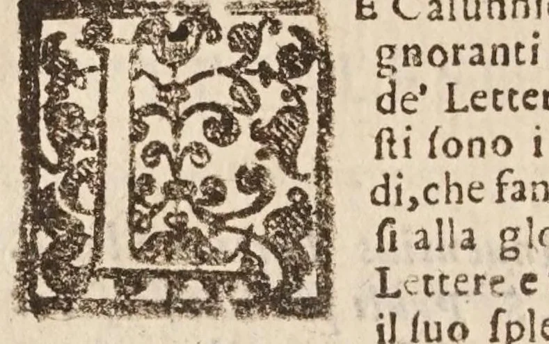 An illustration from Dell'huomo di lettere difeso, & emendato : parti due, 1655, leaf 14