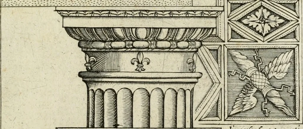 An illustration from Regola delli cinque ordini d'architettura, 1718, leaf 36