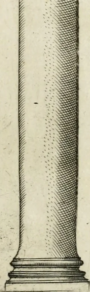 An illustration from Regola delli cinque ordini d'architettura, 1718, leaf 40