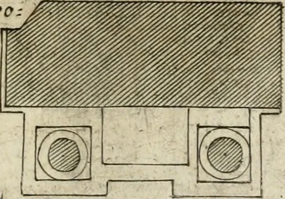 An illustration from Regola delli cinque ordini d'architettura, 1718, leaf 92