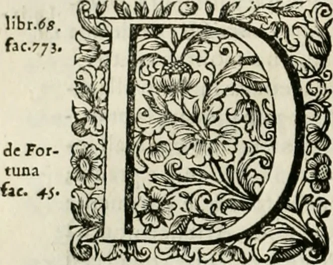 An illustration from Dell'idea della architettura universale, 1714, leaf 103