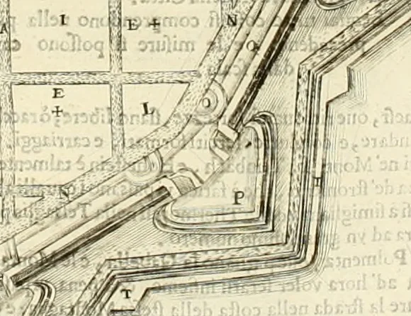 An illustration from Dell'idea della architettura universale, 1714, leaf 186