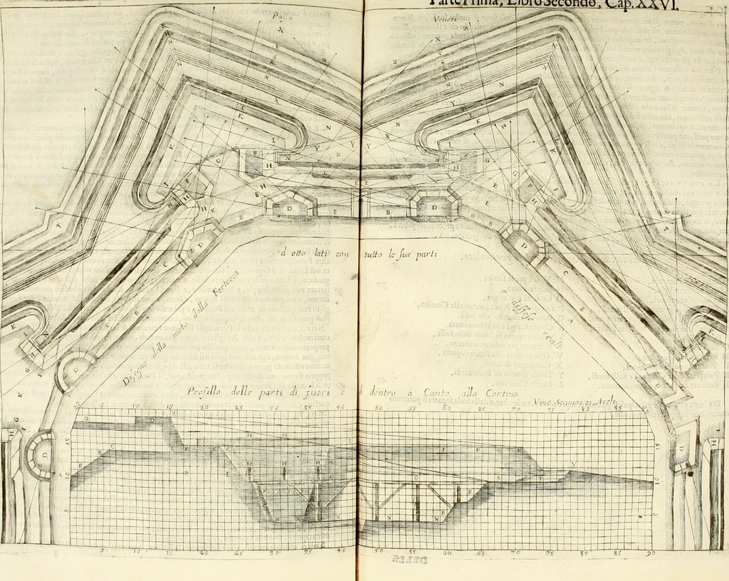 An illustration from Dell'idea della architettura universale, 1714, leaf 214