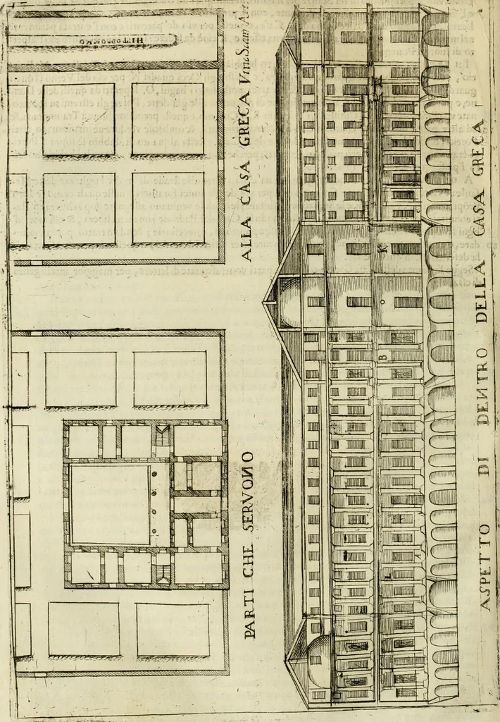 An illustration from Dell'idea della architettura universale, 1714, leaf 249