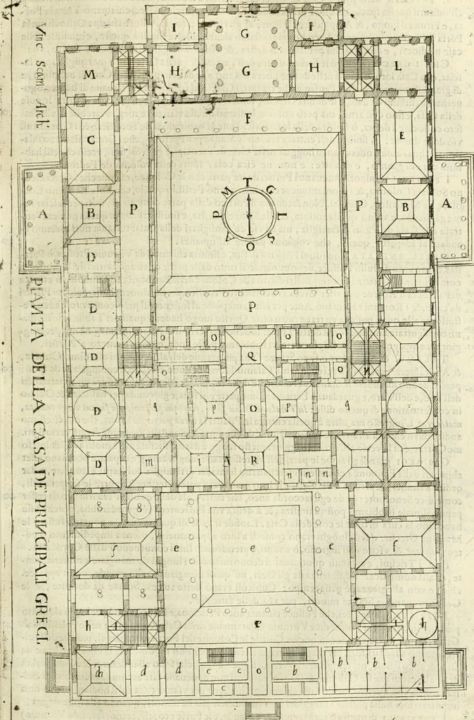An illustration from Dell'idea della architettura universale, 1714, leaf 250