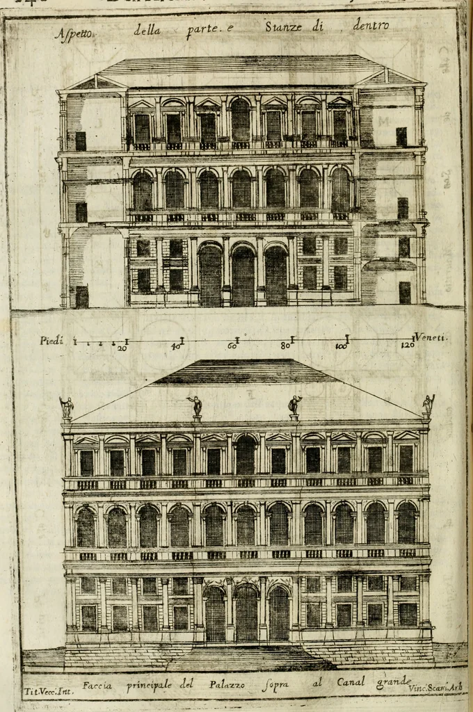 An illustration from Dell'idea della architettura universale, 1714, leaf 267