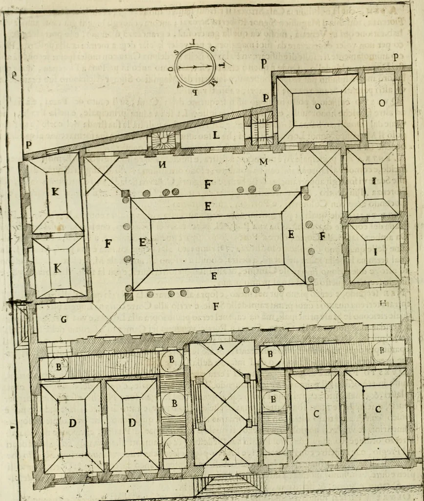 An illustration from Dell'idea della architettura universale, 1714, leaf 269