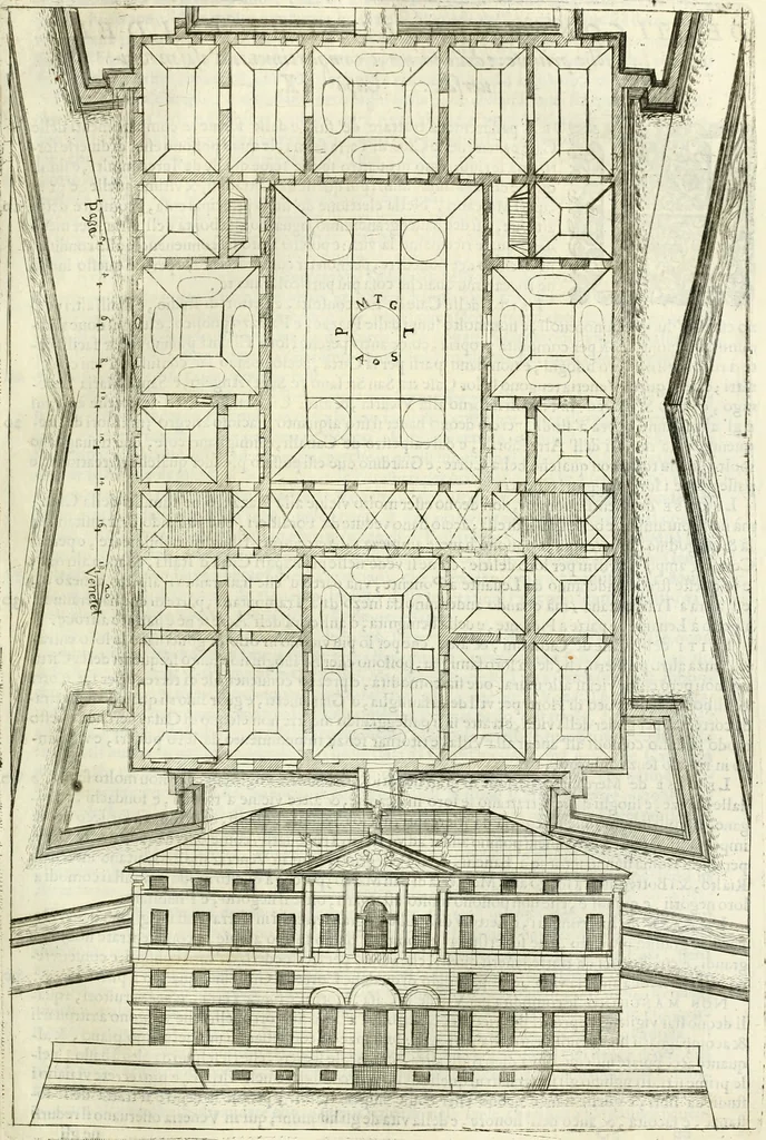 An illustration from Dell'idea della architettura universale, 1714, leaf 274