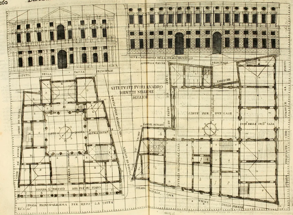 An illustration from Dell'idea della architettura universale, 1714, leaf 281