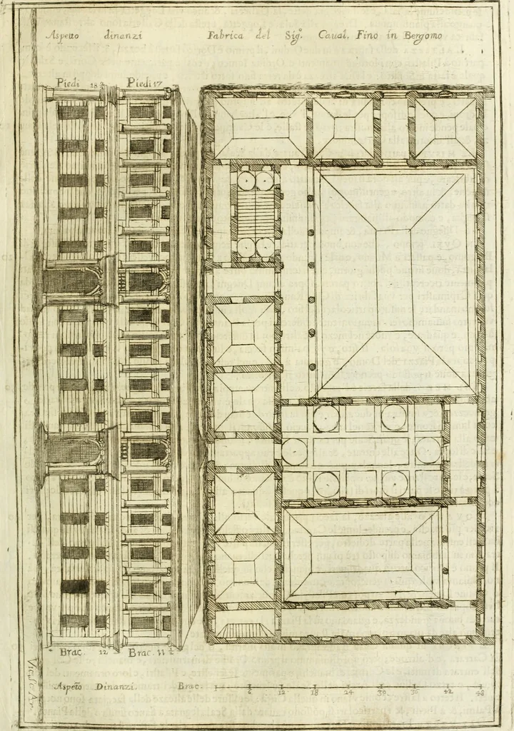 An illustration from Dell'idea della architettura universale, 1714, leaf 284