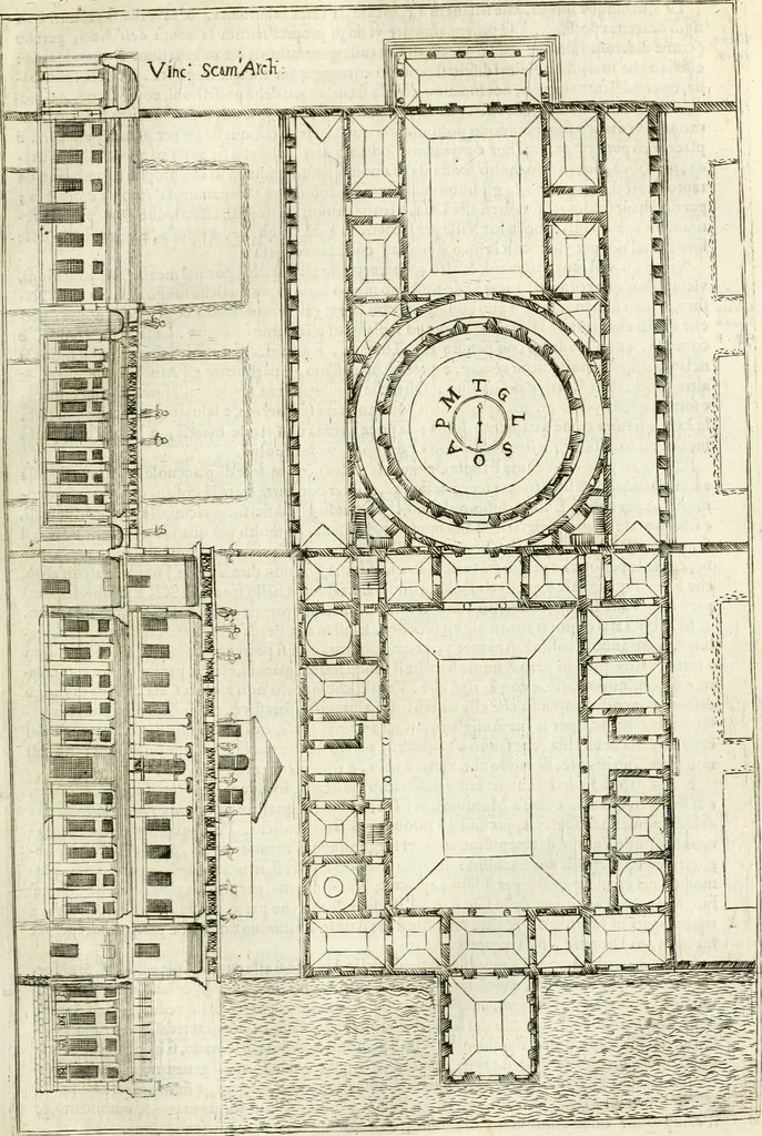An illustration from Dell'idea della architettura universale, 1714, leaf 290