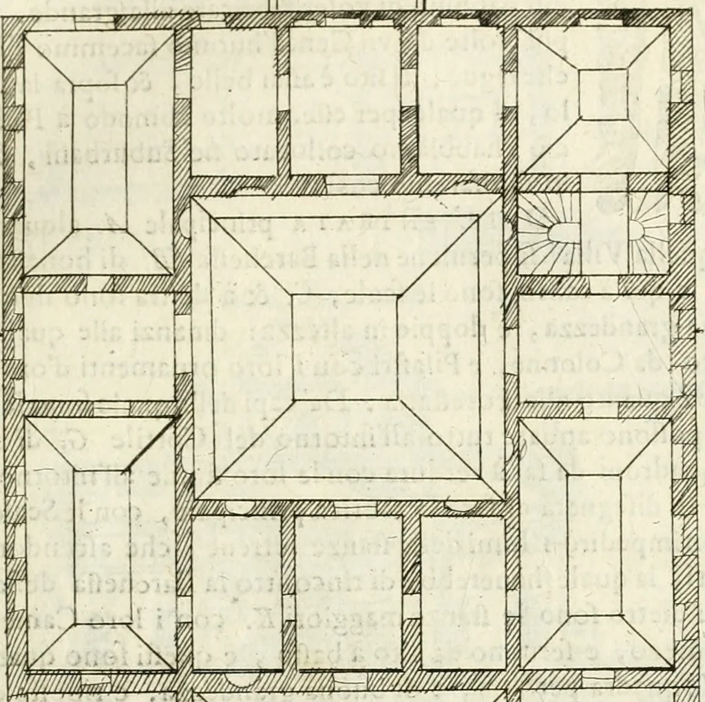 An illustration from Dell'idea della architettura universale, 1714, leaf 296
