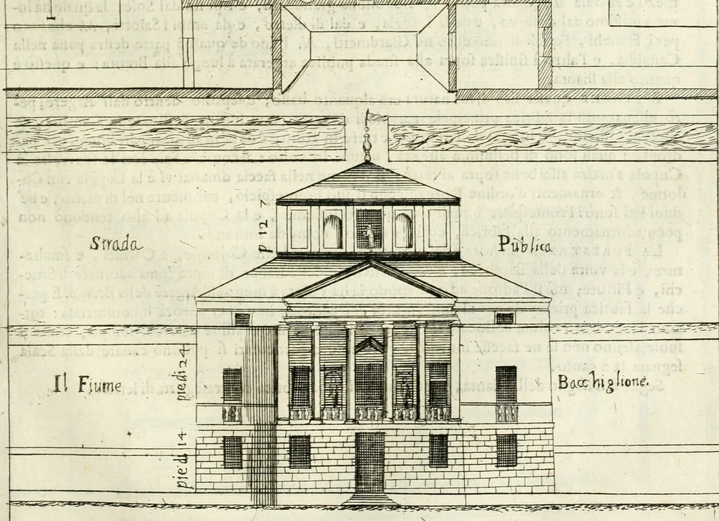 An illustration from Dell'idea della architettura universale, 1714, leaf 296
