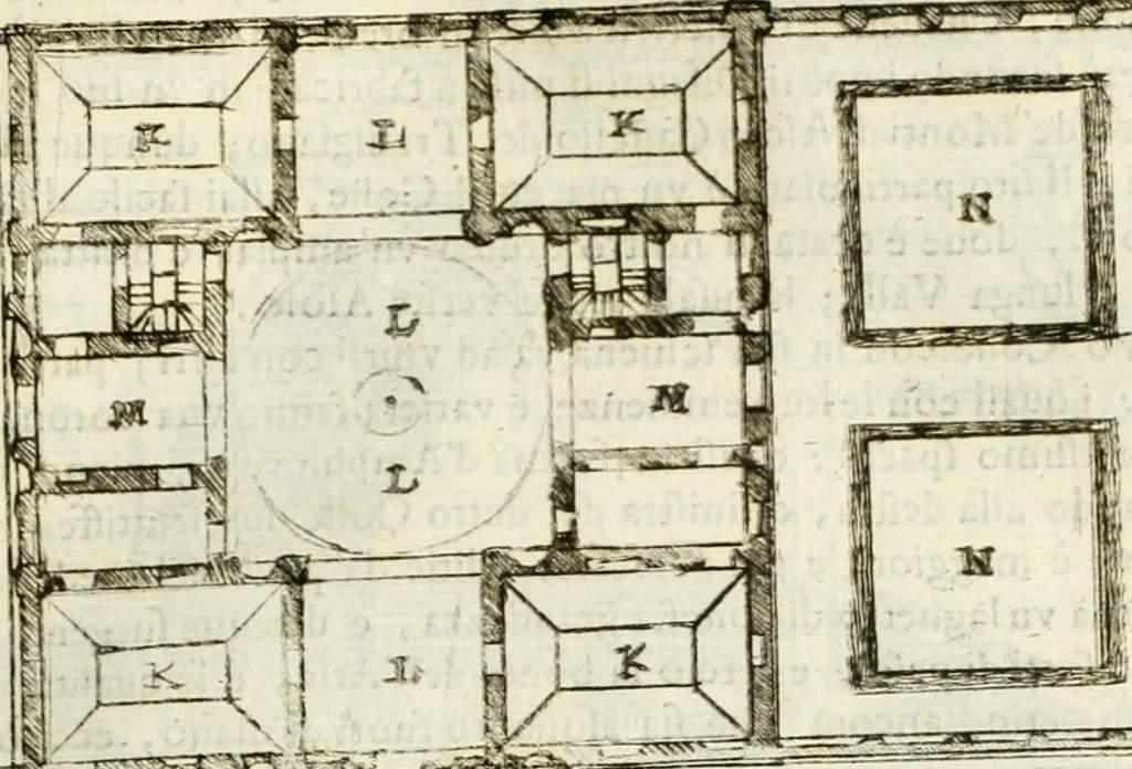 An illustration from Dell'idea della architettura universale, 1714, leaf 298