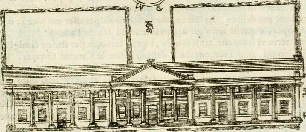 An illustration from Dell'idea della architettura universale, 1714, leaf 298