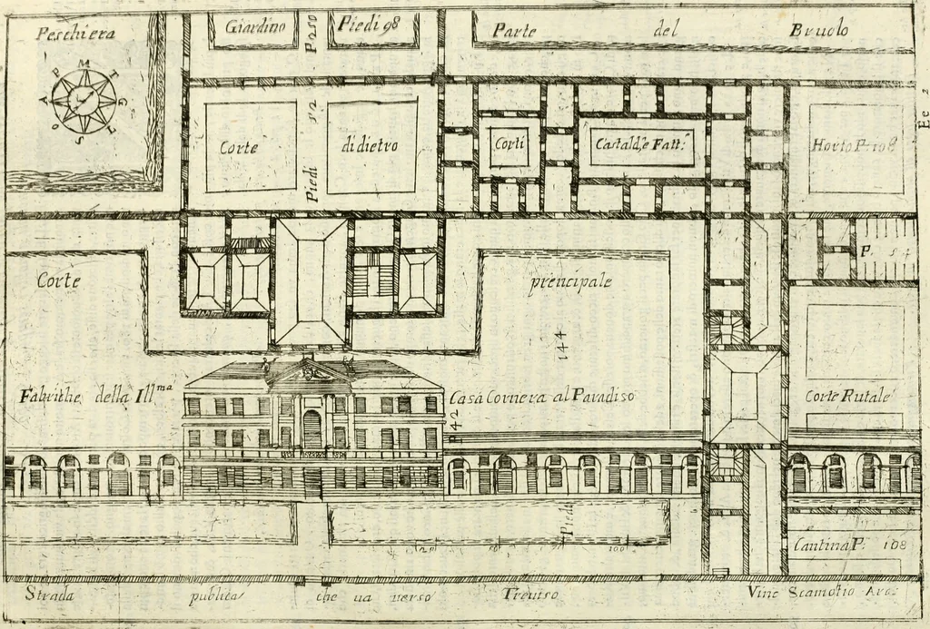 An illustration from Dell'idea della architettura universale, 1714, leaf 302