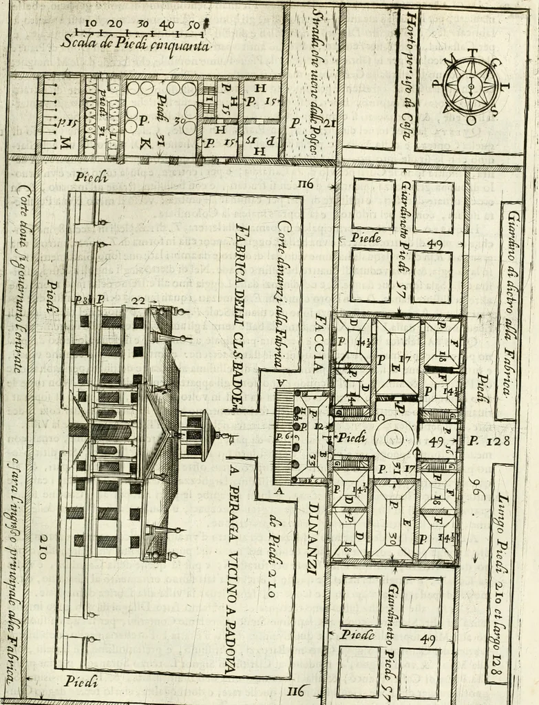 An illustration from Dell'idea della architettura universale, 1714, leaf 312