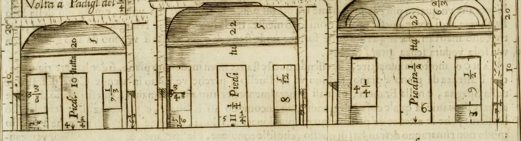 An illustration from Dell'idea della architettura universale, 1714, leaf 331