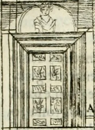 An illustration from Dell'idea della architettura universale, 1714, leaf 338