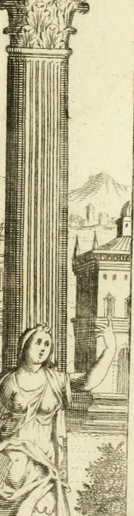 An illustration from Dell'idea della architettura universale, 1714, leaf 408