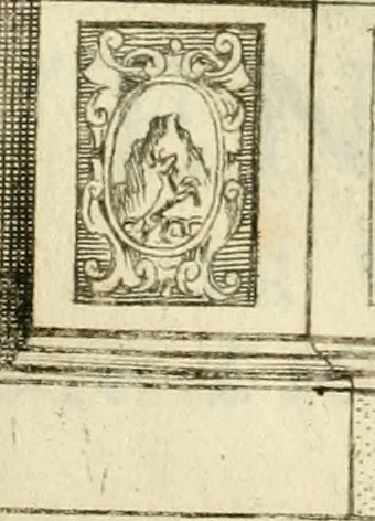 An illustration from Dell'idea della architettura universale, 1714, leaf 408